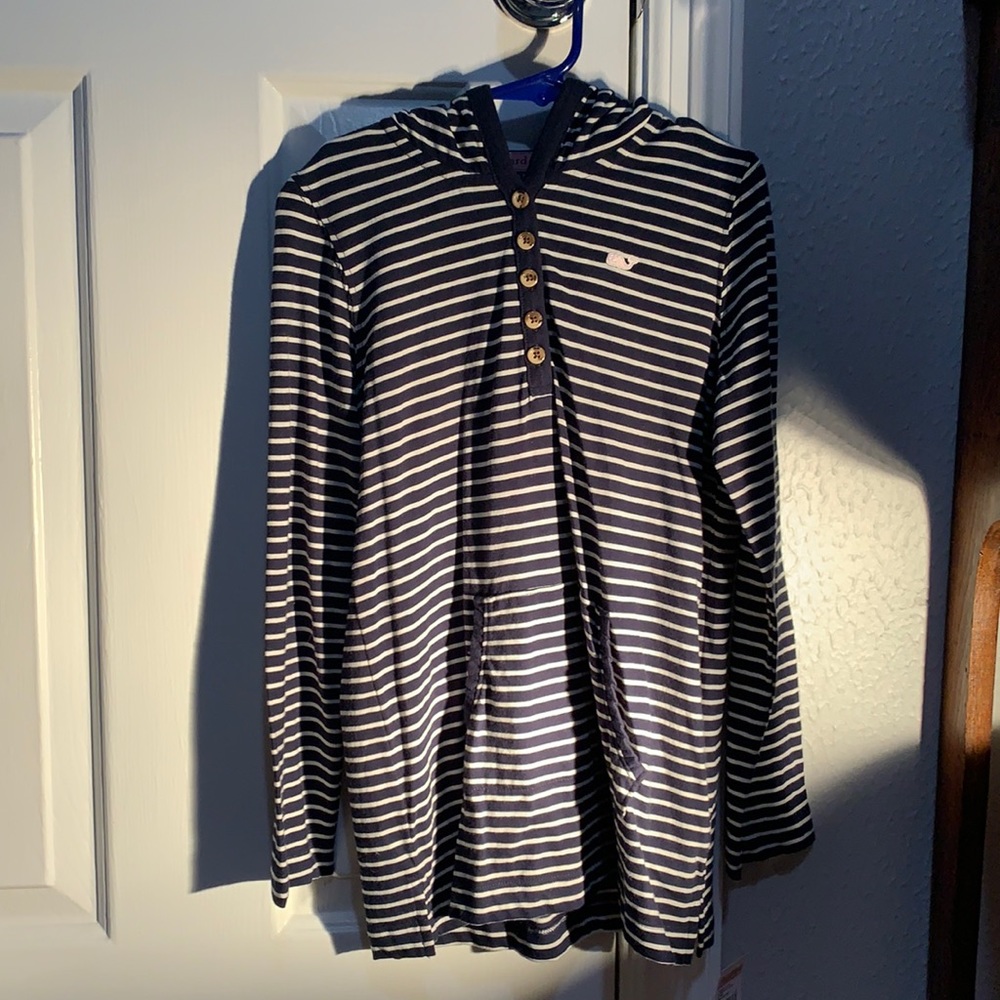 Homeport Hoody stripe Vineyard Vines!!
